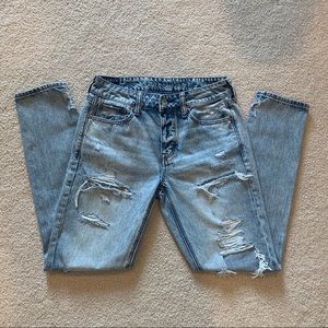 American Eagle ripped jeans